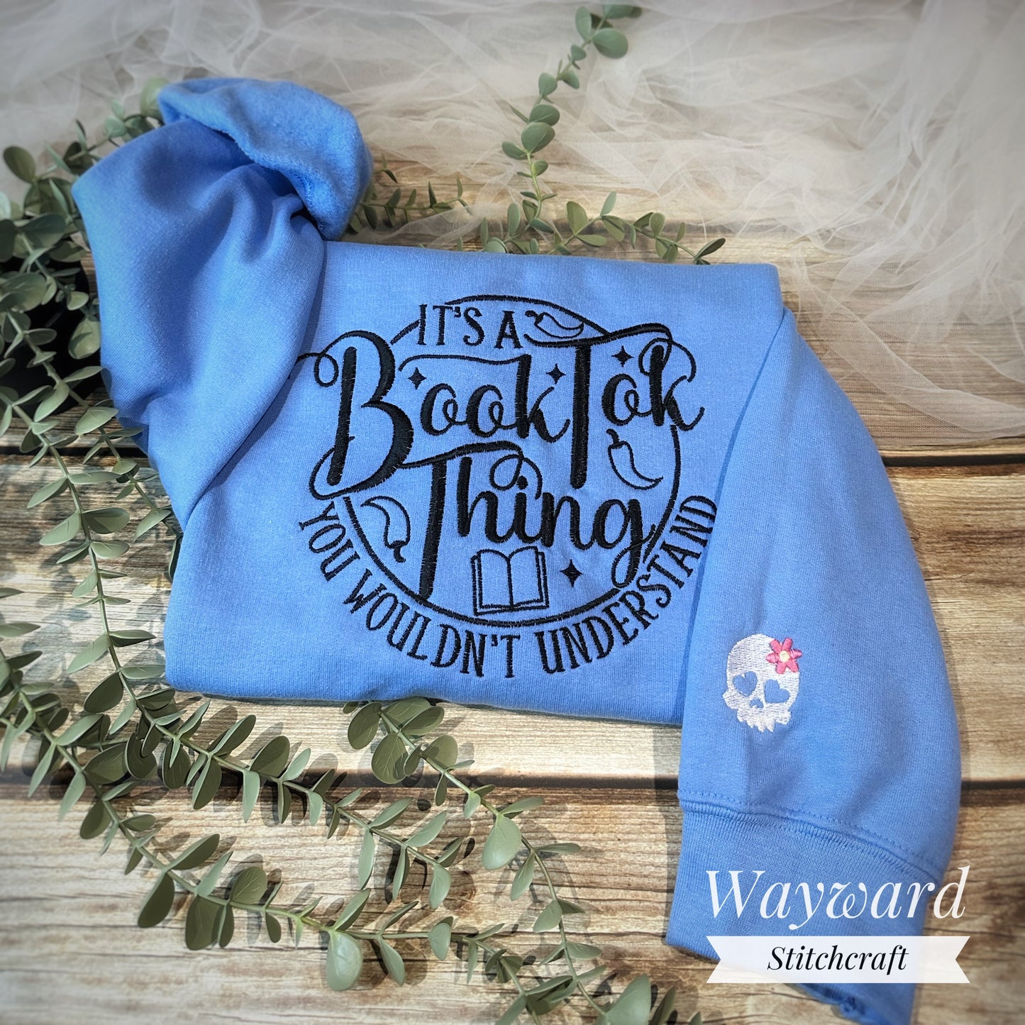 BookTok Thing Embroidered Sweatshirt
