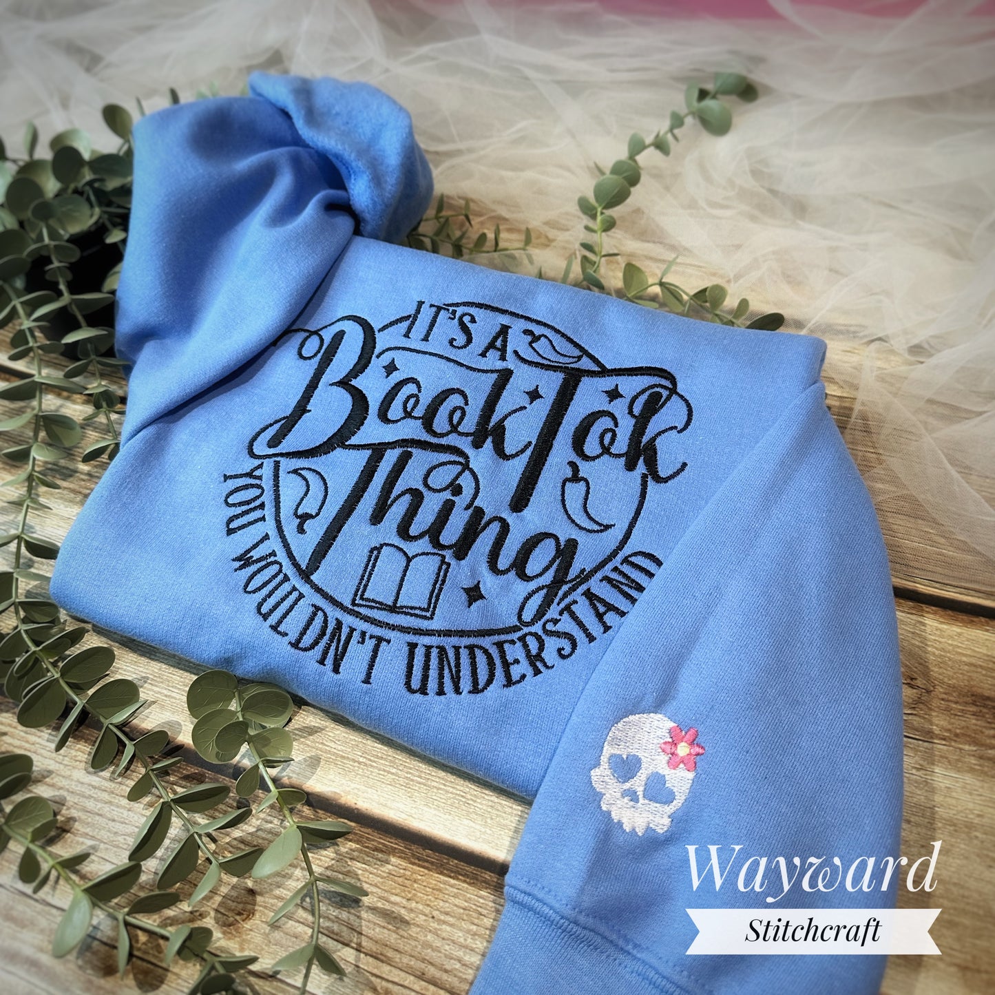 BookTok Thing Embroidered Sweatshirt