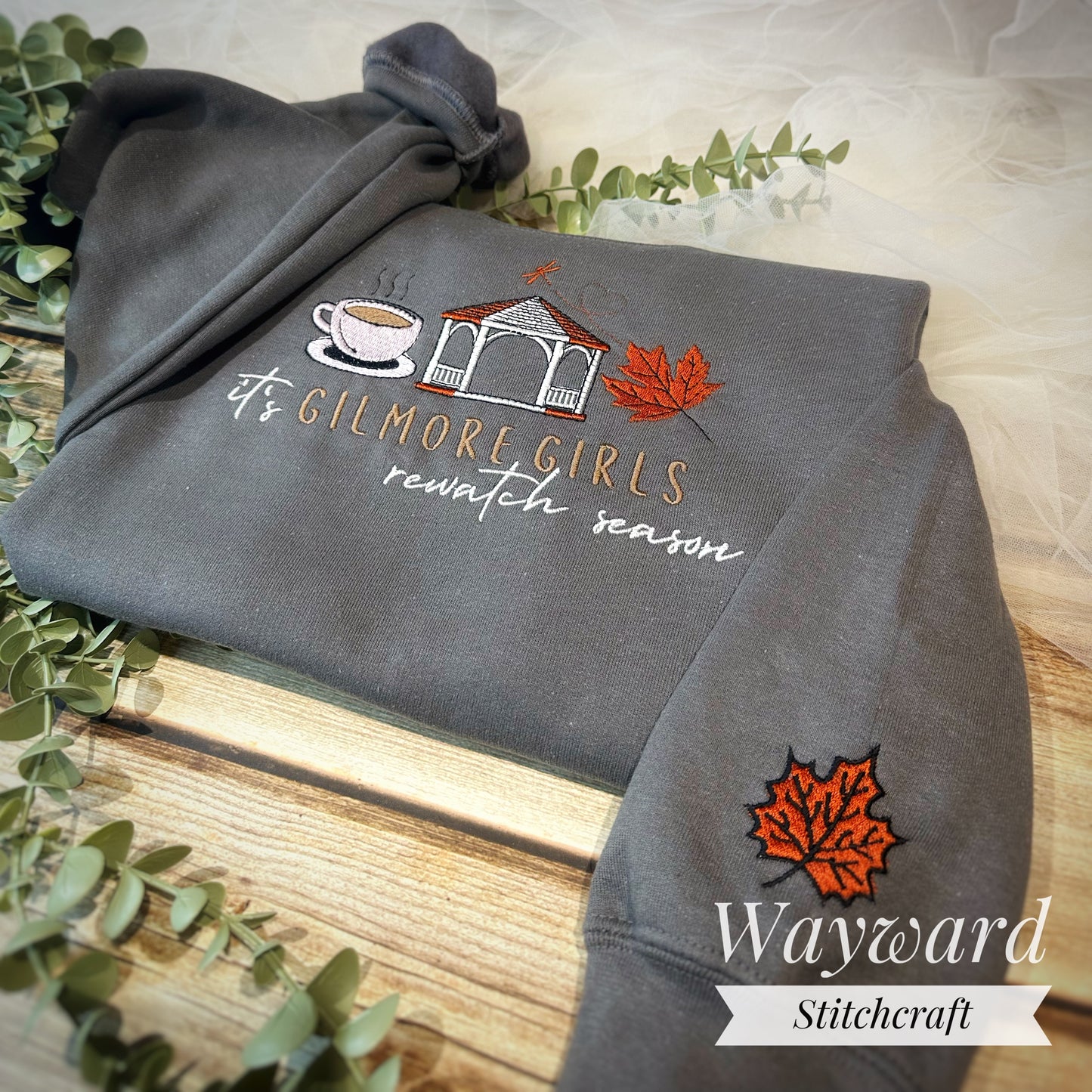 Rewatch Season Embroidered Sweatshirt
