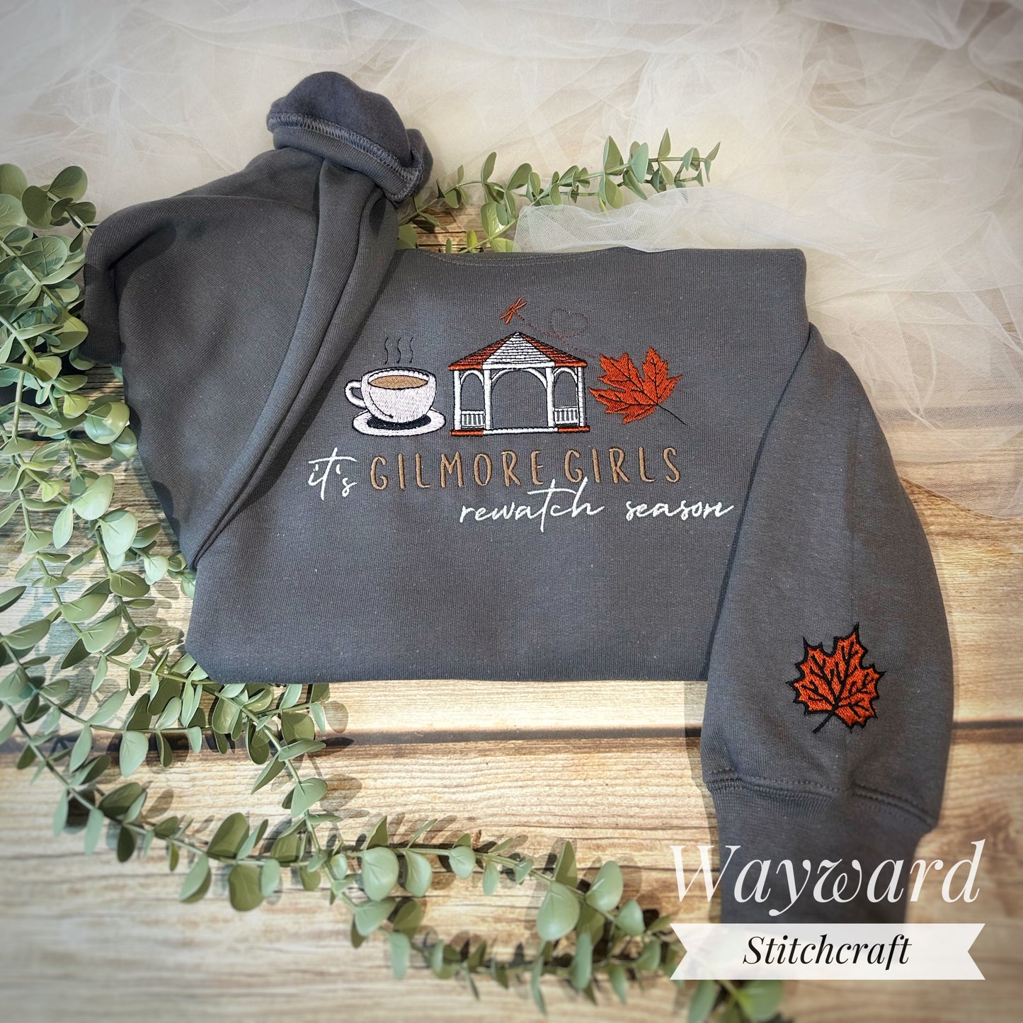 Rewatch Season Embroidered Sweatshirt