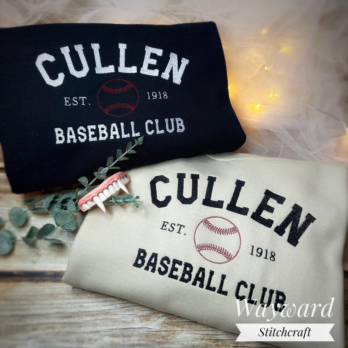 Cullen Baseball Embroidered Sweatshirt