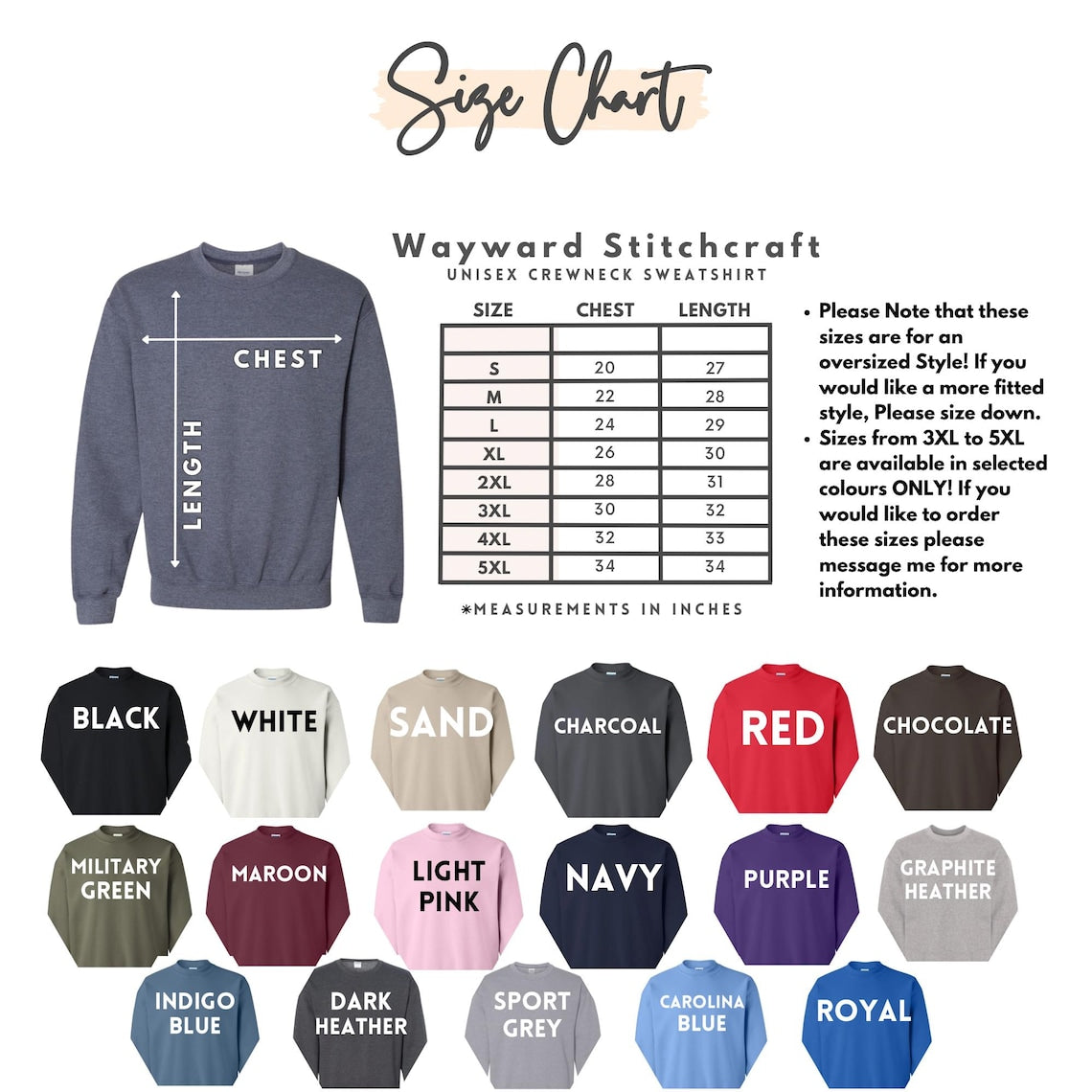 Bookish Fantasy Embroidered Sweatshirt