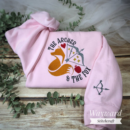 The Archer And The Fox Embroidered Sweatshirt