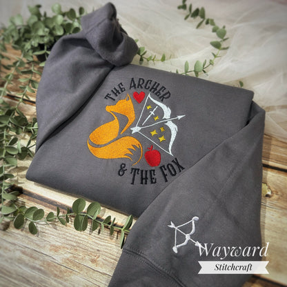 The Archer And The Fox Embroidered Sweatshirt