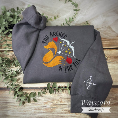The Archer And The Fox Embroidered Sweatshirt