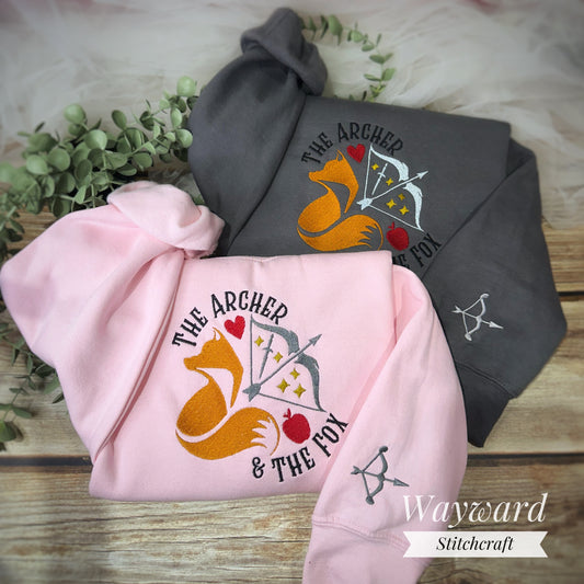 The Archer And The Fox Embroidered Sweatshirt