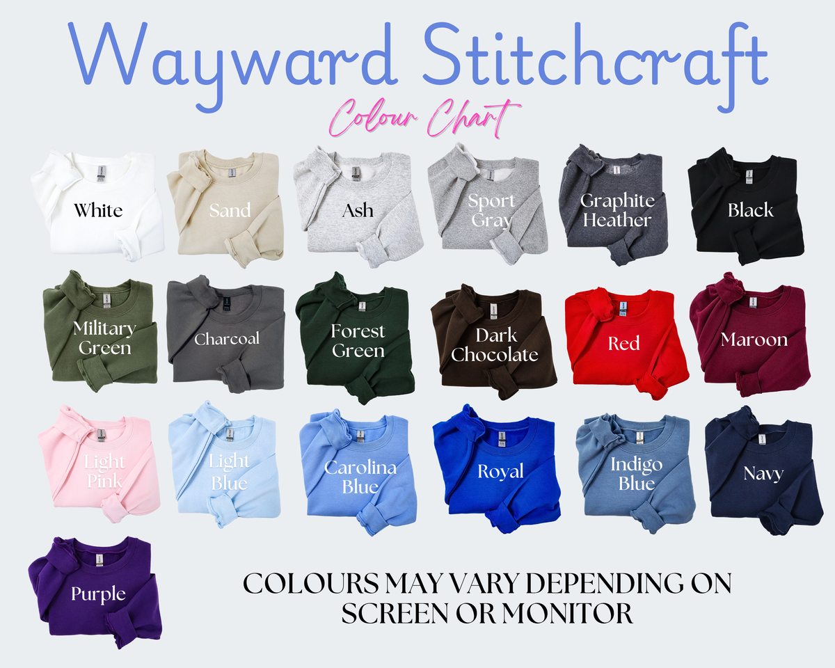 Romantasy Stamps Embroidered Sweatshirt