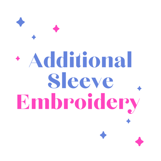 Additional Sleeve Embroidery Upgrade