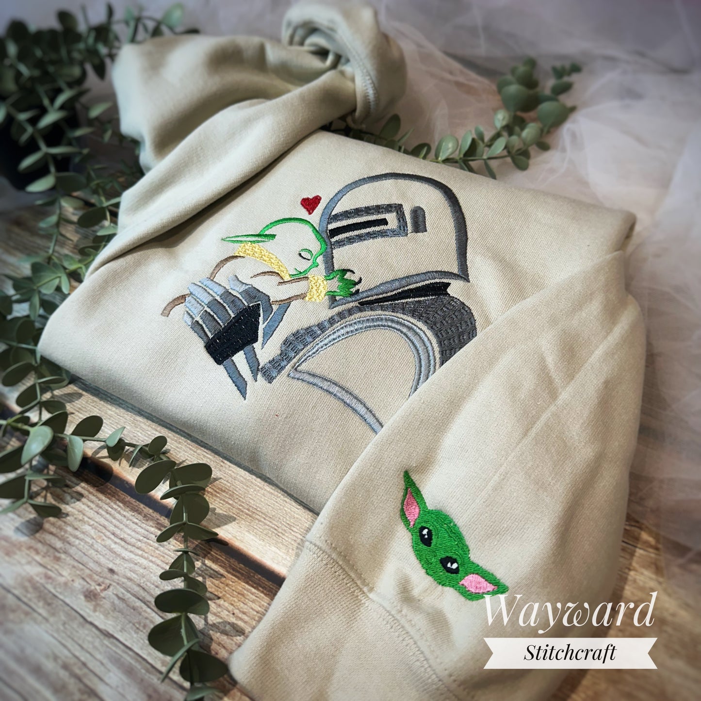 Mandalorian Embroidered Sweatshirt