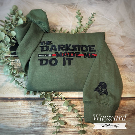 The Dark Side Embroidered Sweatshirt