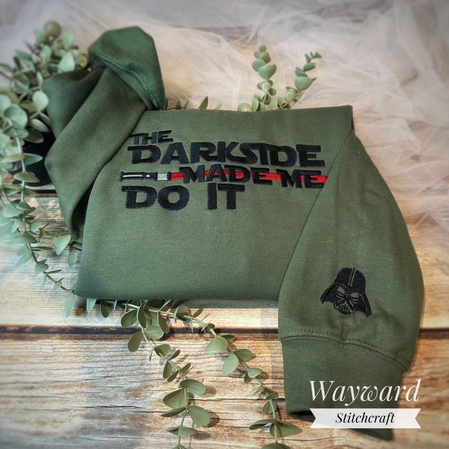 The Dark Side Embroidered Sweatshirt