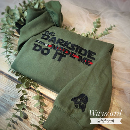 The Dark Side Embroidered Sweatshirt