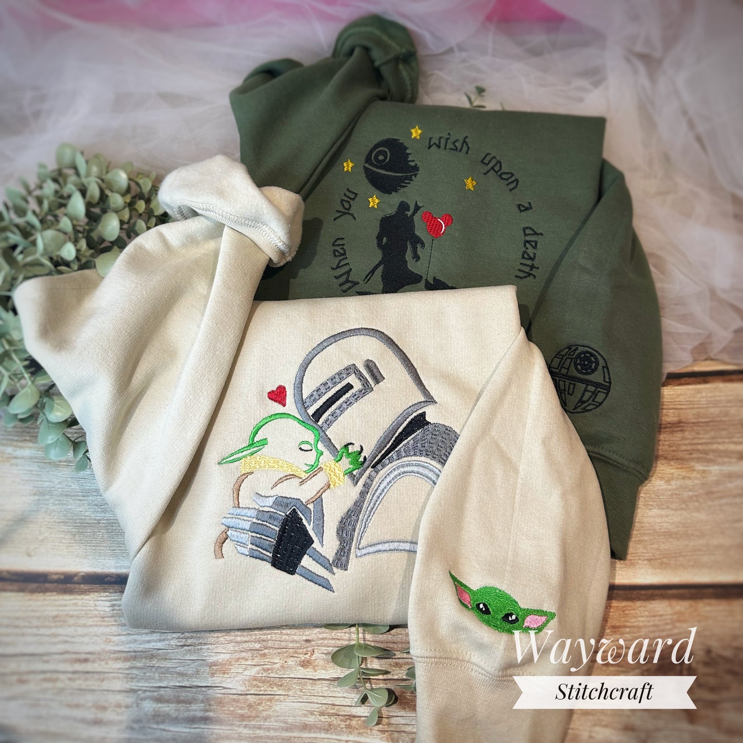 Mandalorian Embroidered Sweatshirt
