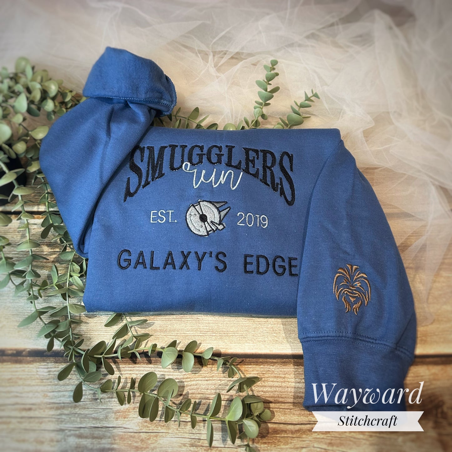 Smugglers Run Embroidered Sweatshirt