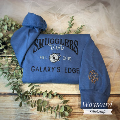 Smugglers Run Embroidered Sweatshirt