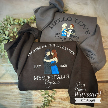 Team Klaus Embroidered Sweatshirt