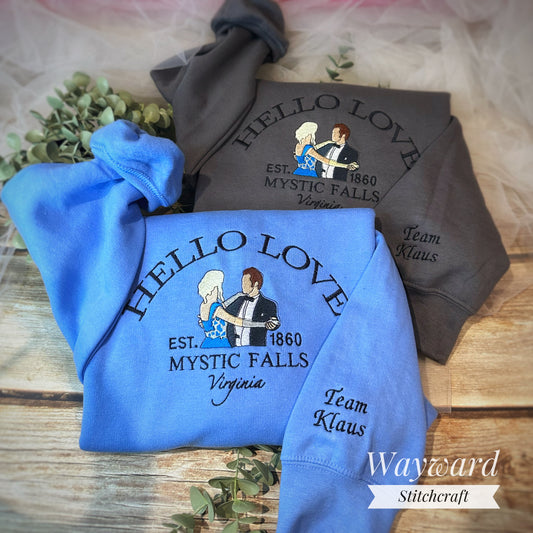 Team Klaus Embroidered Sweatshirt