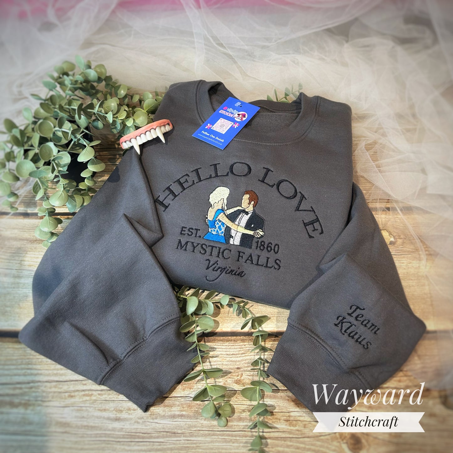 Team Klaus Embroidered Sweatshirt