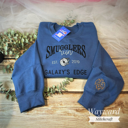Smugglers Run Embroidered Sweatshirt