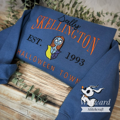 Sally Inspired Embroidered Sweatshirt