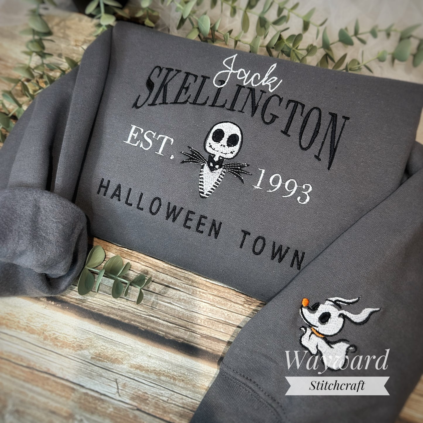 Jack Inspired Embroidered Sweatshirt