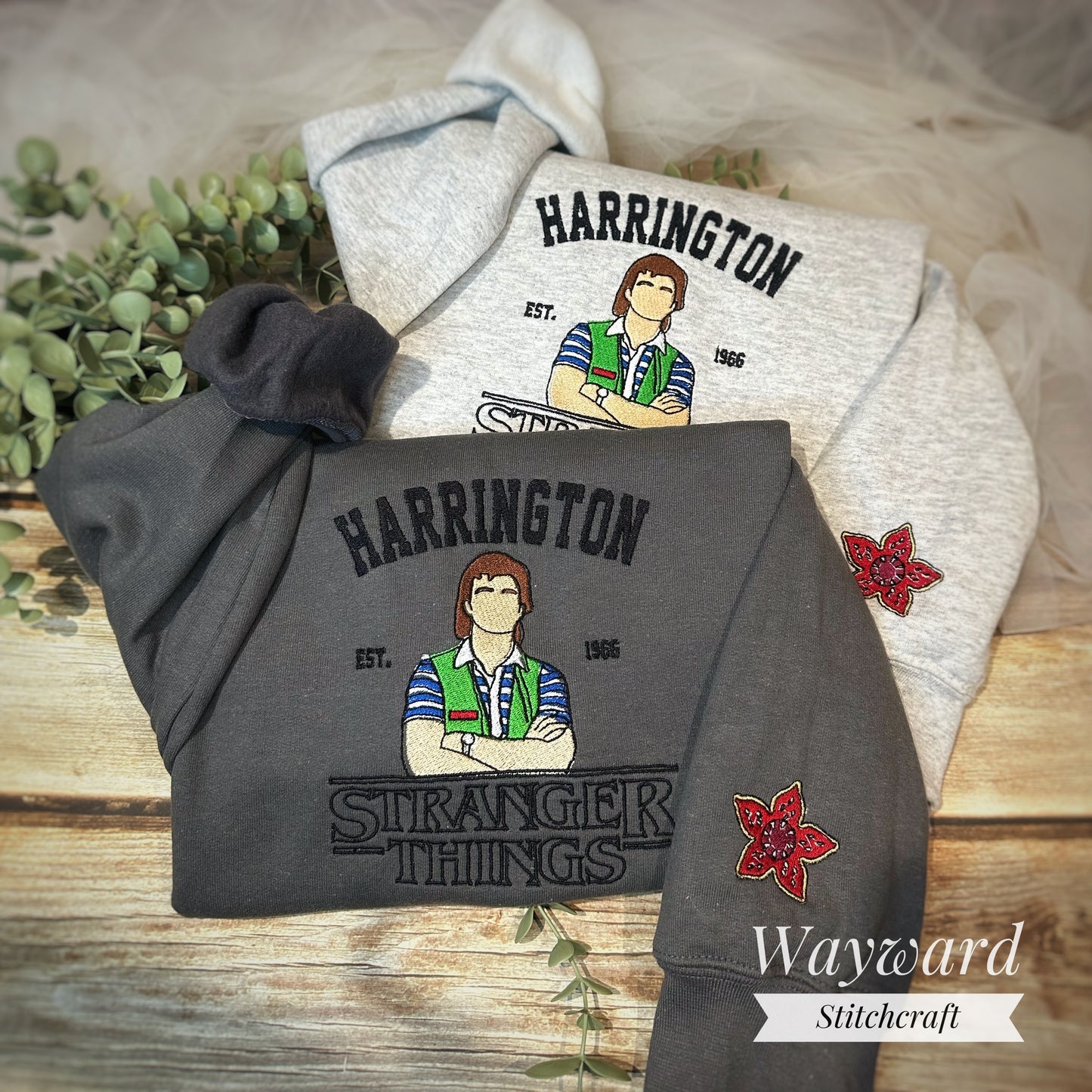 Harrington Embroidered Sweatshirt