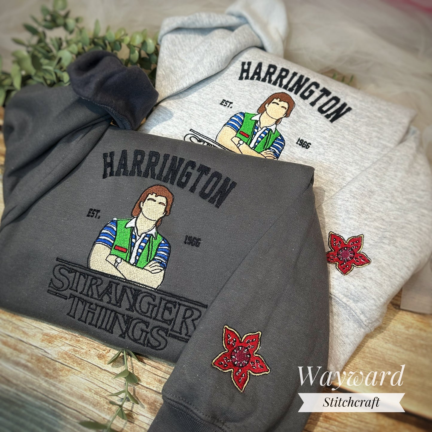 Harrington Embroidered Sweatshirt