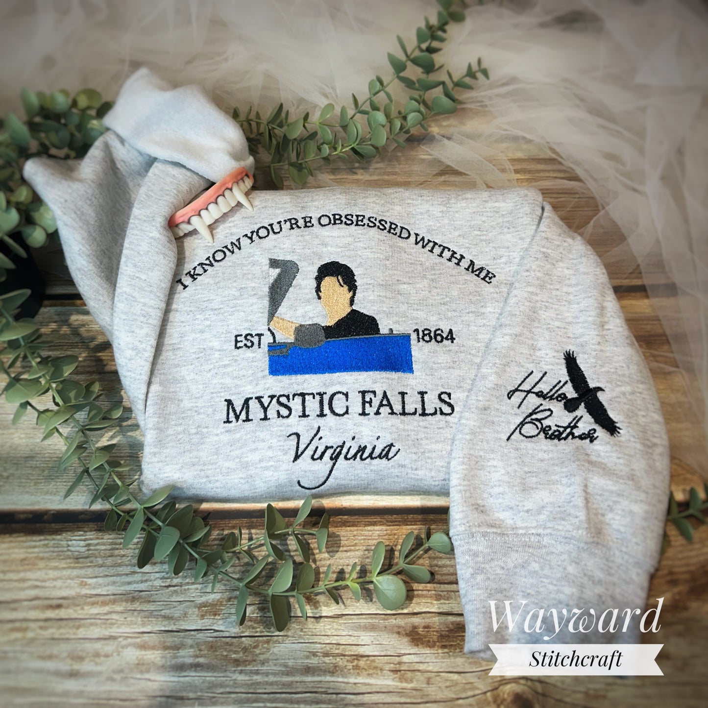 Obsessed With Me Embroidered Sweatshirt