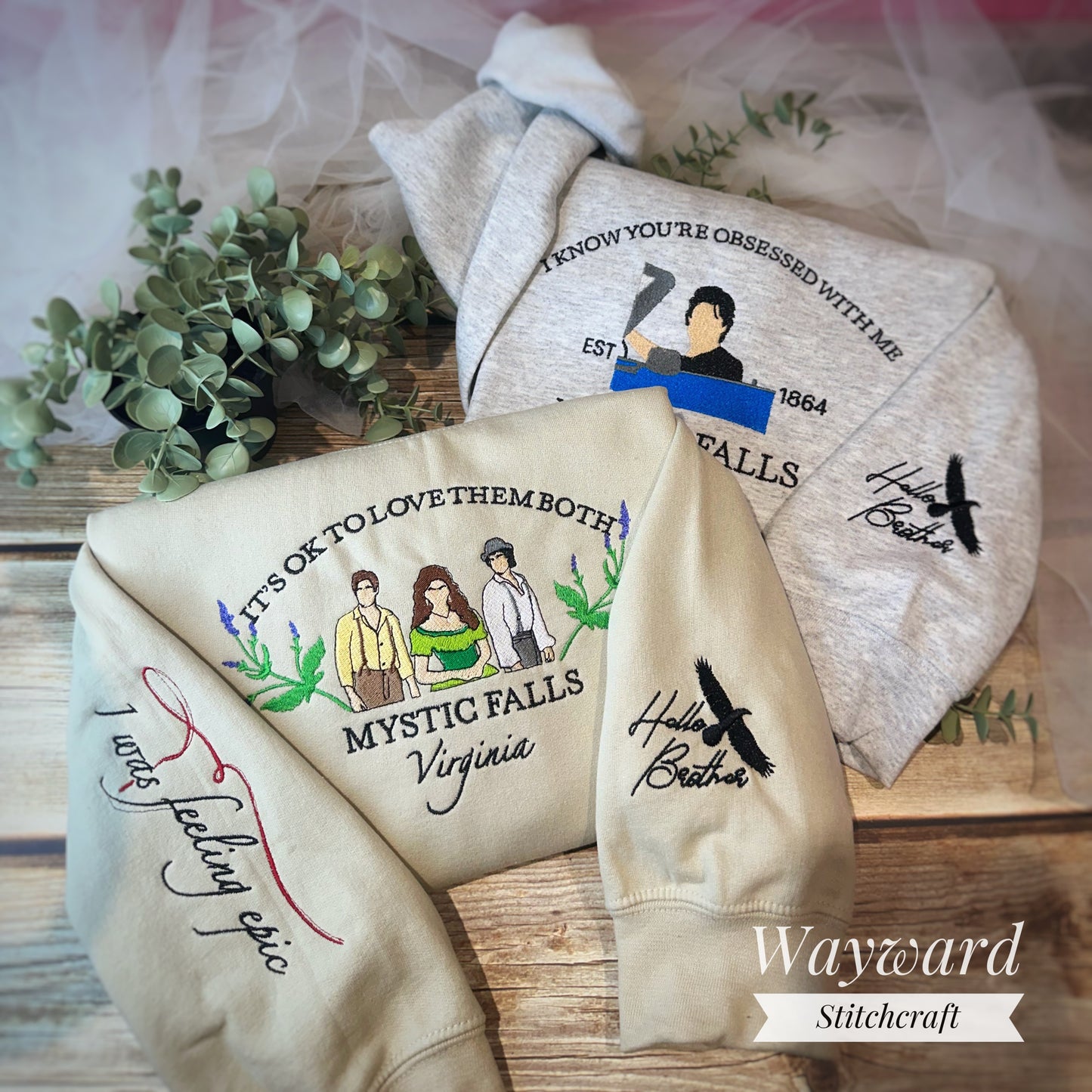 Obsessed With Me Embroidered Sweatshirt