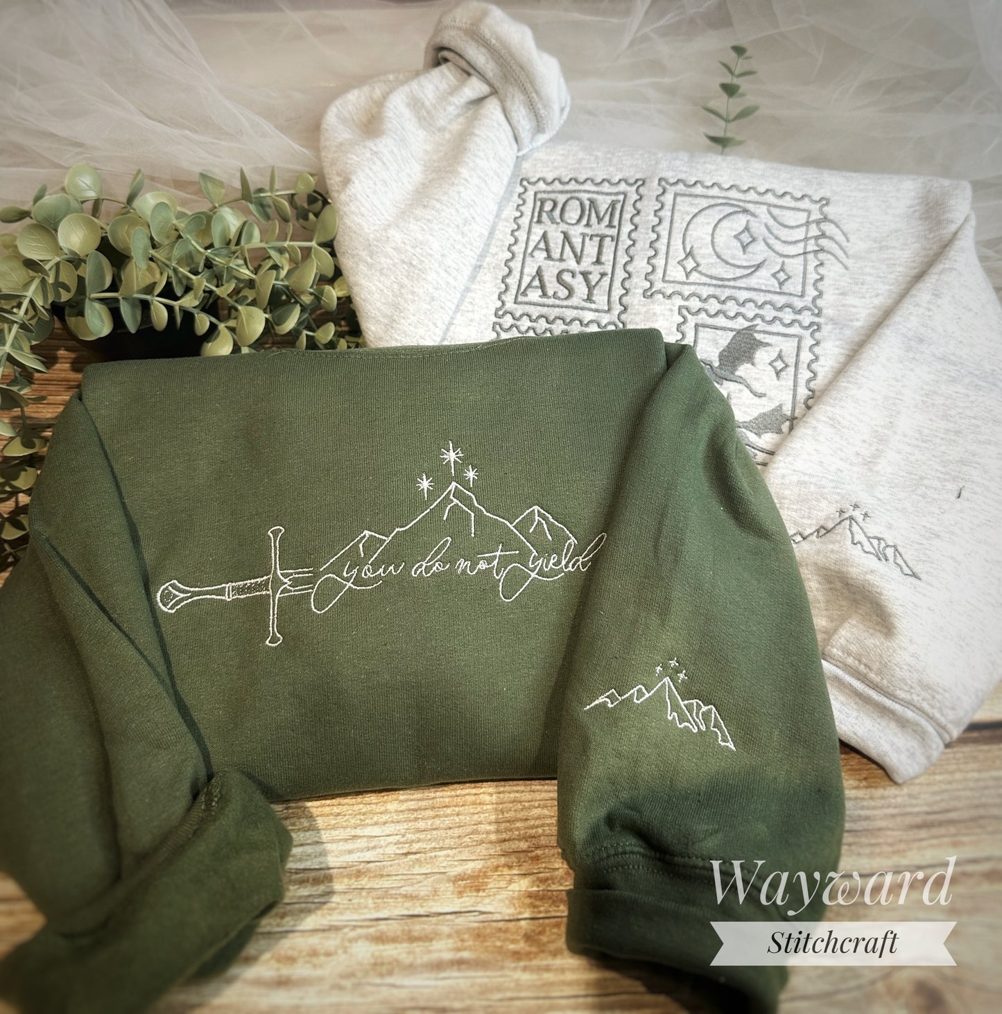 Do Not Yield Embroidered Sweatshirt