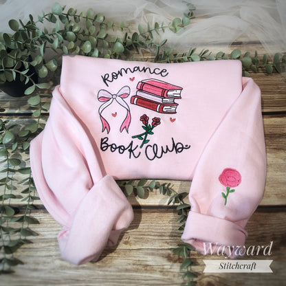 Romance Book Club Embroidered Sweatshirt
