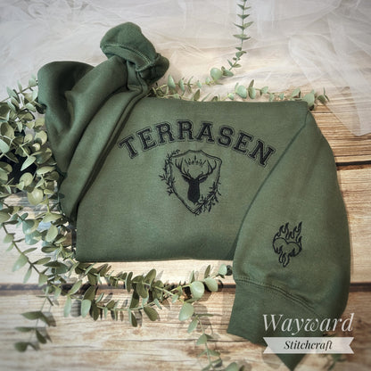 Terrasen Embroidered Sweatshirt