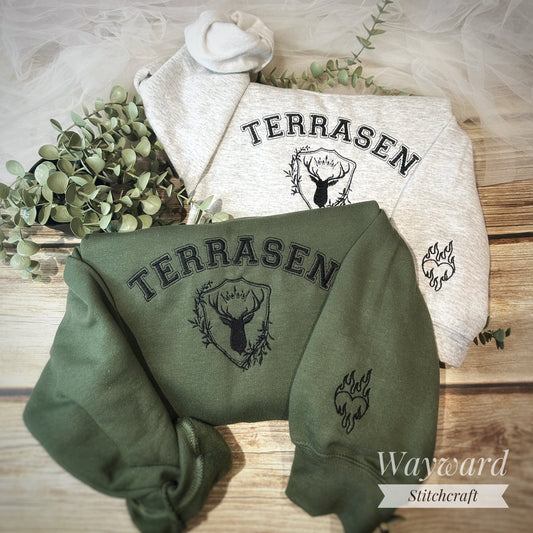 Terrasen Embroidered Sweatshirt