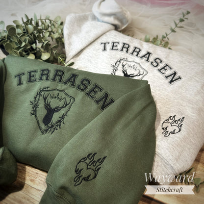Terrasen Embroidered Sweatshirt