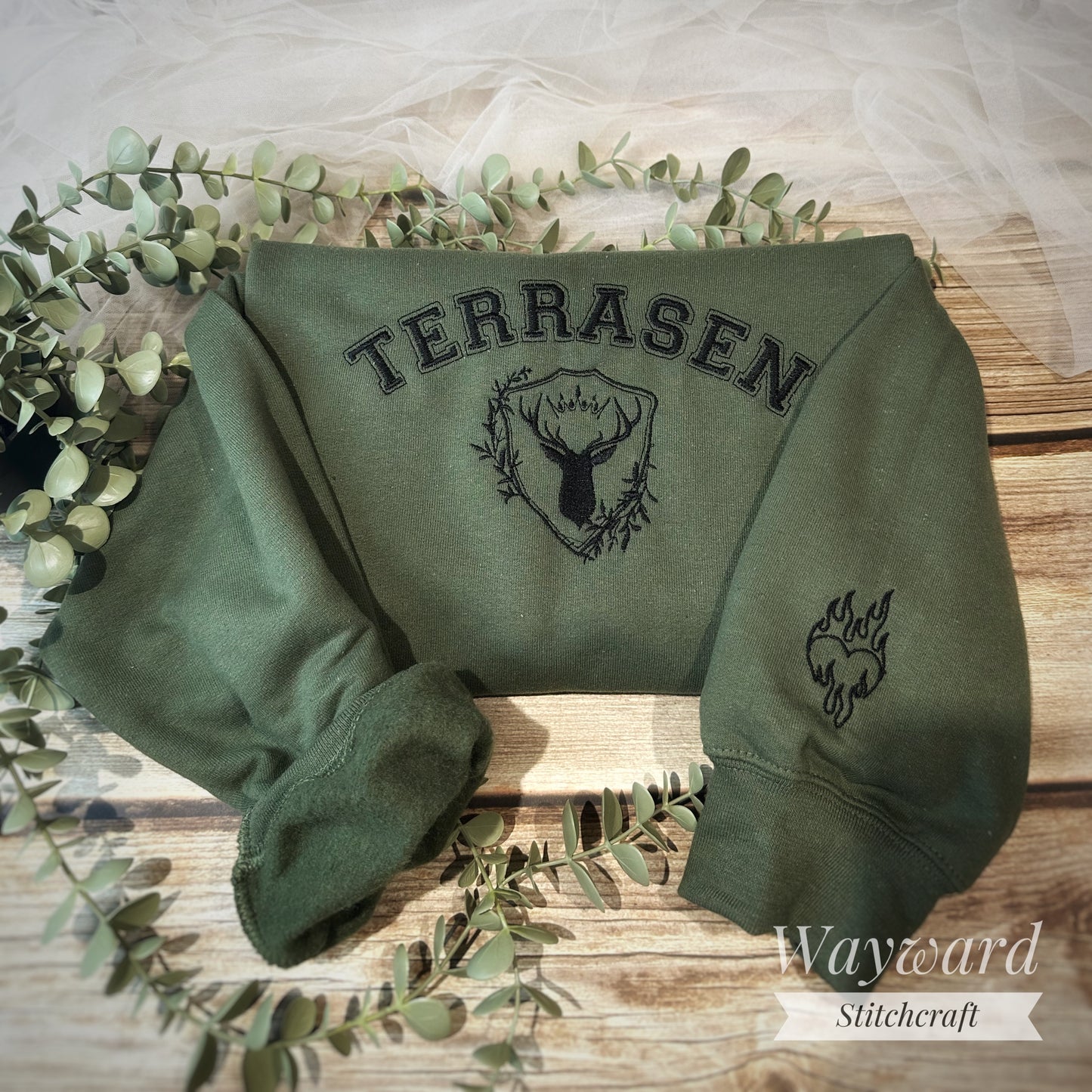 Terrasen Embroidered Sweatshirt