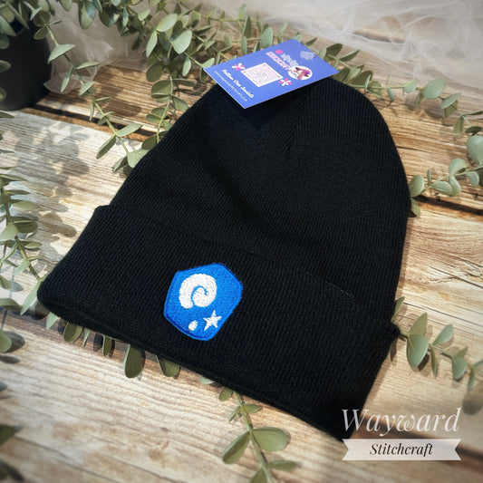 Gamer Fossil Embroidered Beanie Hat