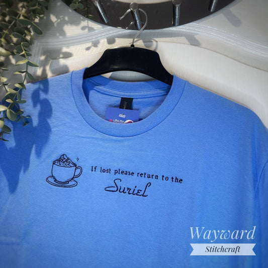 Return To The Suriel Embroidered T-Shirt