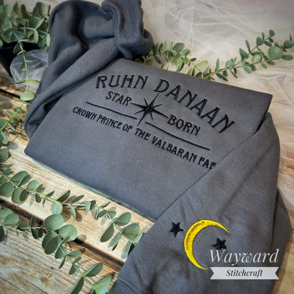 Ruhn Danaan Embroidered Sweatshirt