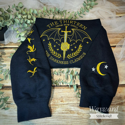 The Thirteen Embroidered Sweatshirt
