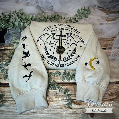 The Thirteen Embroidered Sweatshirt