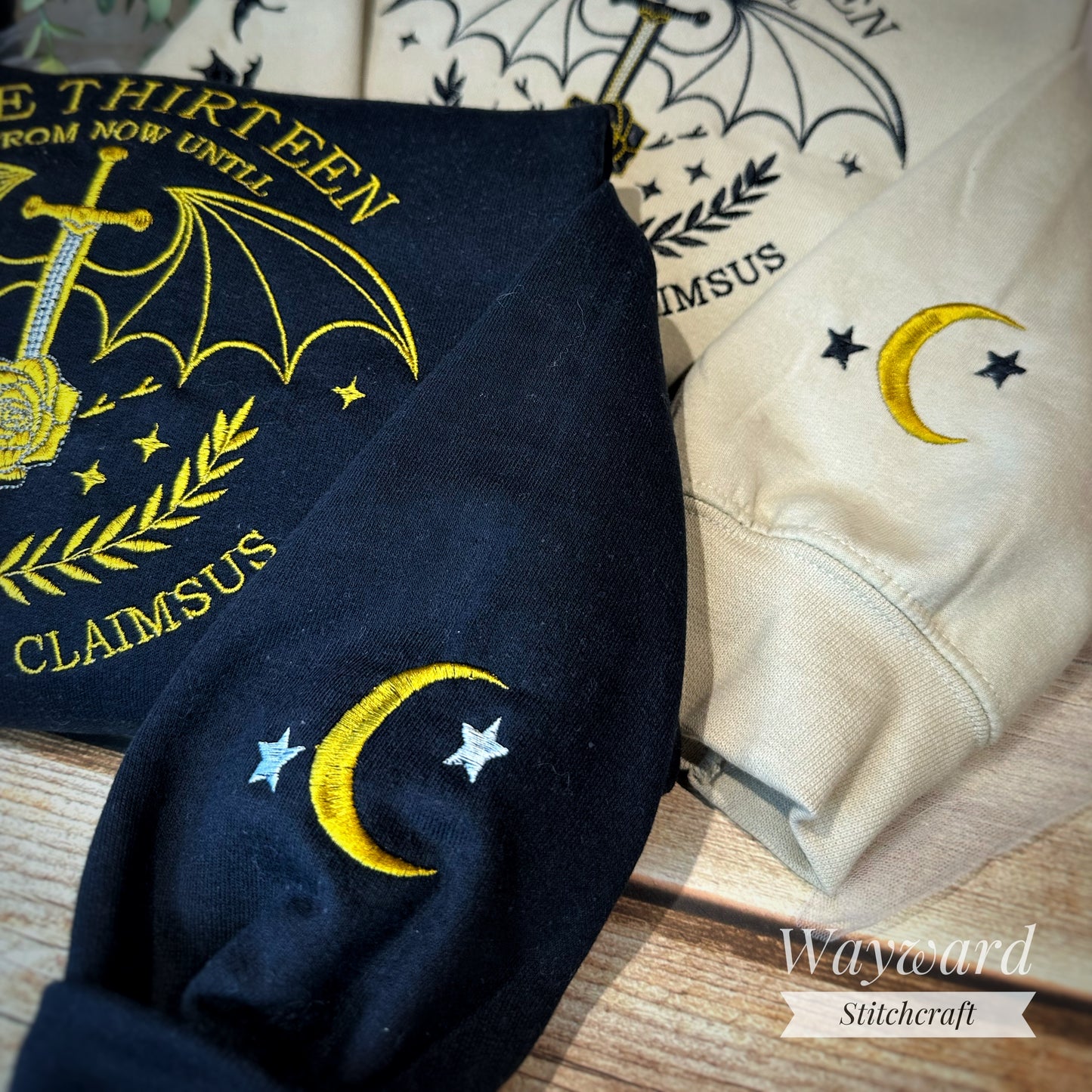 The Thirteen Embroidered Sweatshirt