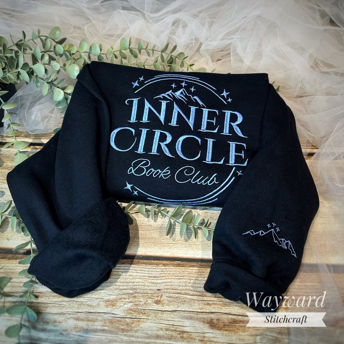 Inner Circle Book Club Embroidered Sweatshirt