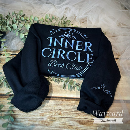 Inner Circle Book Club Embroidered Sweatshirt
