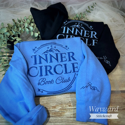 Inner Circle Book Club Embroidered Sweatshirt