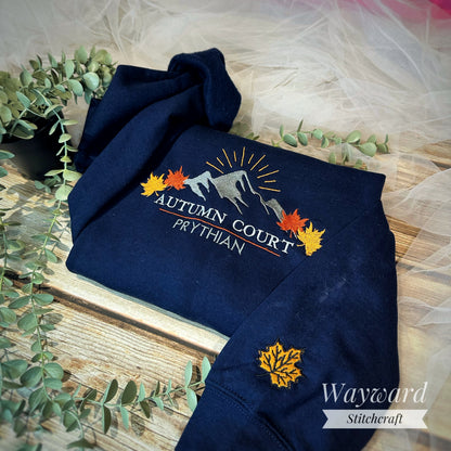 The Autumn Court Embroidered Sweatshirt