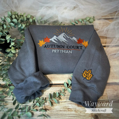 The Autumn Court Embroidered Sweatshirt