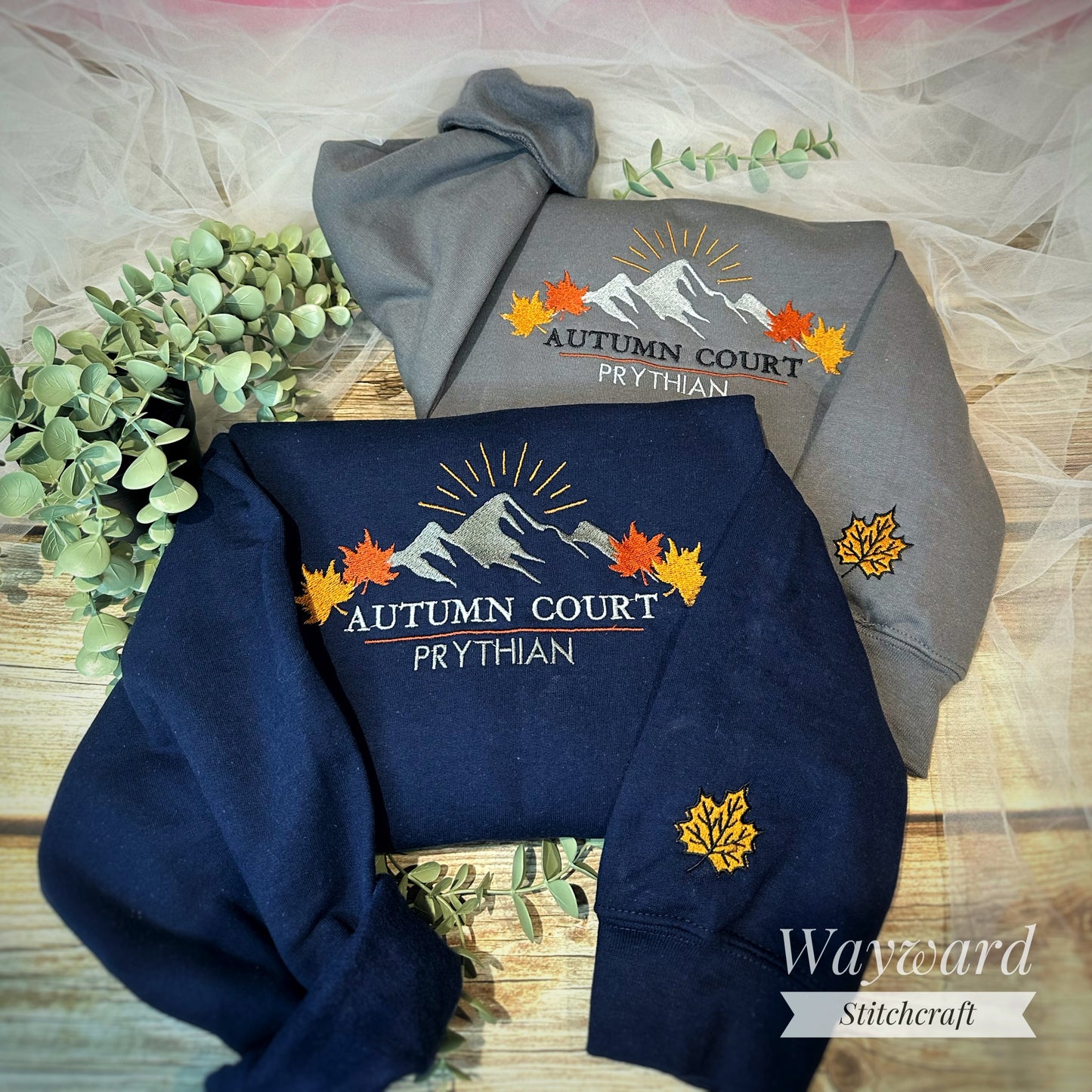 The Autumn Court Embroidered Sweatshirt