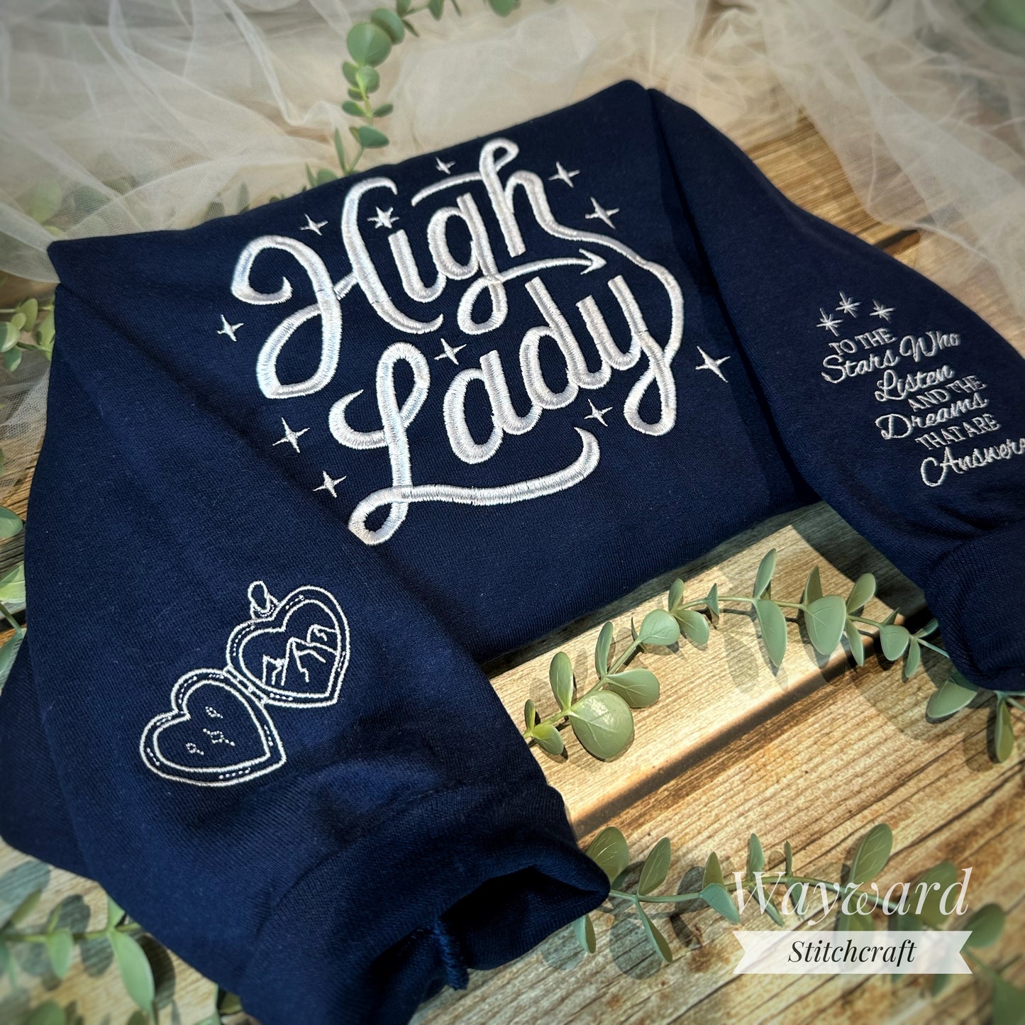 High Lady Embroidered Sweatshirt