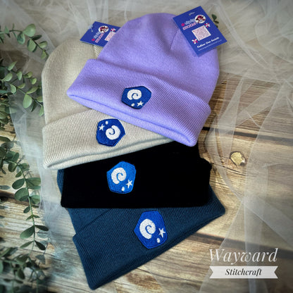 Fossil Embroidered Beanie Hat