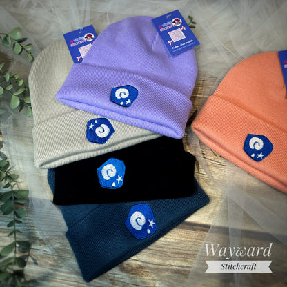 Fossil Embroidered Beanie Hat